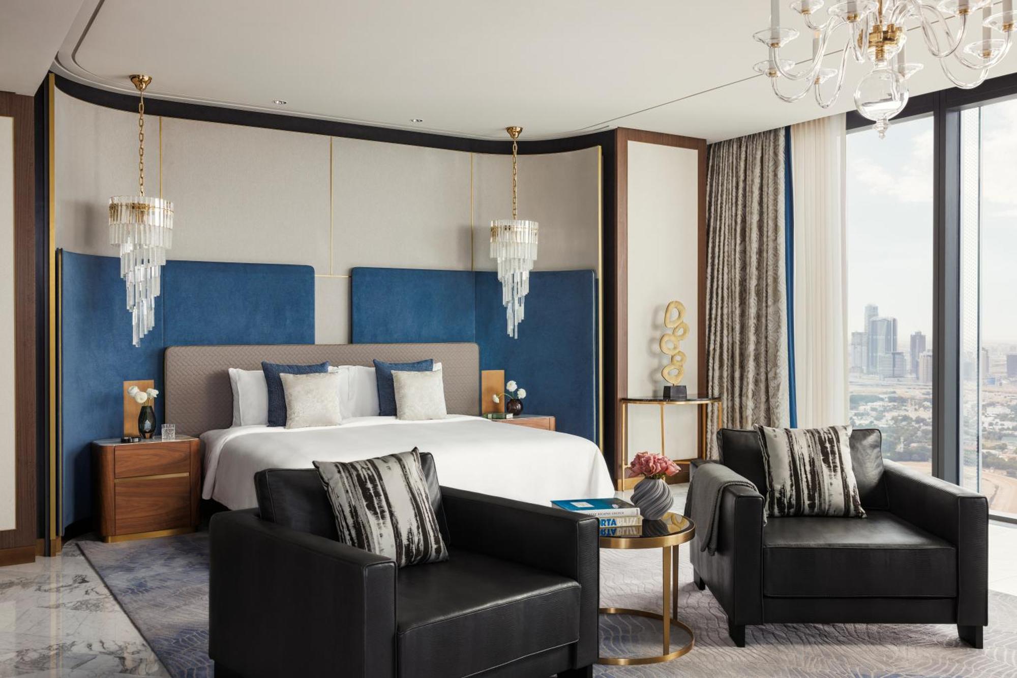 One&Only One Za'Abeel Hotel Dubai Luaran gambar A bedroom at The St. Regis Mumbai
